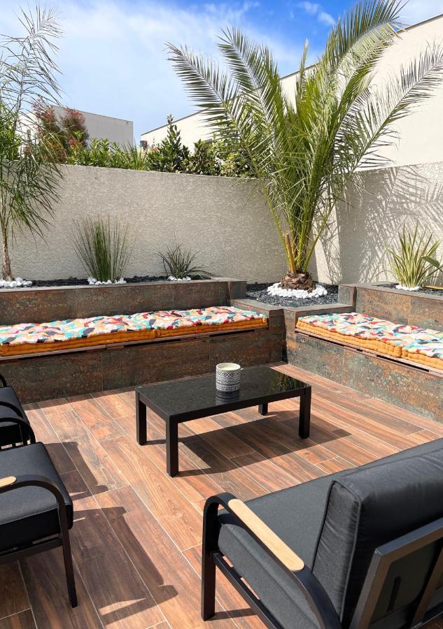 Villa Contemporaine Avec Piscine Chauffee Proche Des Plages Sauvian Buitenkant foto